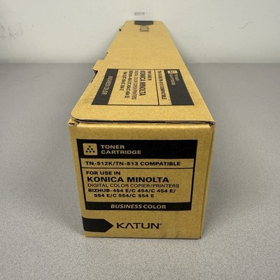 Konica TN512 TN-512 Compatible Black Toner Cartridge A33K132 for C454 C554