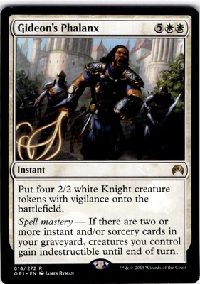 Magic The Gathering Gideon's Phalanx Magic Origins Rare #14