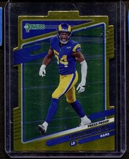 2021 Panini Donruss - Leonard Floyd #145 Press Proof Gold Die-Cut /25