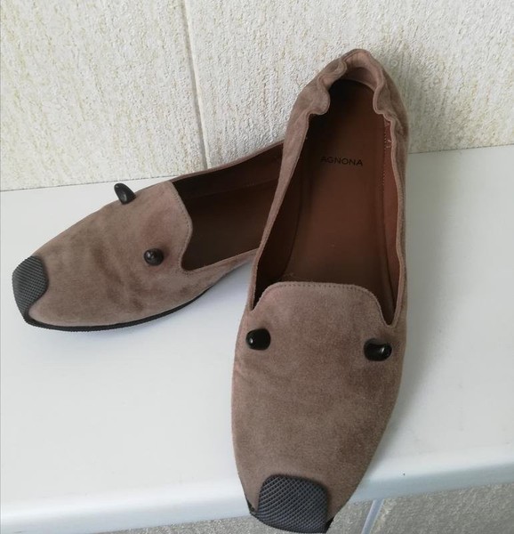 Women Ermenegildo Zegna Loafers Brown 38.5