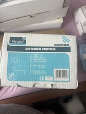 Newlec NLMHW3KW 3kW Manual Handwash Tankless Water Heater Thermostat White