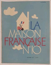 La Maison Française Revue N 10 de 1947, Gabriel Leleu Sognot 