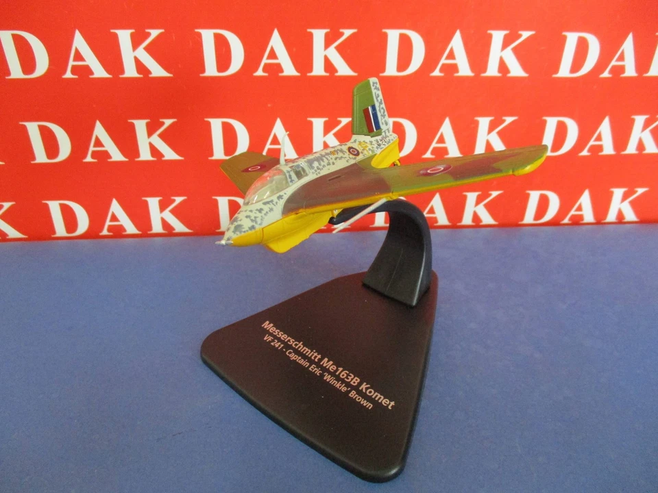 Die cast 1/72 Modellino Aereo Aircraft Messerschmitt Me 163B Komet VF241 Oxford - Immagine 2 di 4