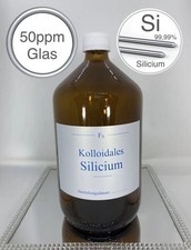 Kolloidales Silicium, 1000ml, hochrein, hochkonzentriert, 50ppm, frisch, top!!!
