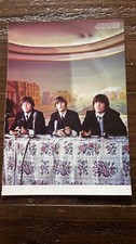 THE BEATLES at press conference - magazine image poster cutout (1 page)