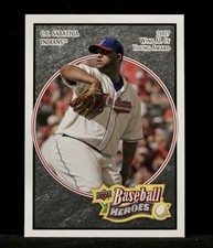 2008 Upper Deck Baseball Heroes #53 C.C. Sabathia Indians Wins AL Cy Young Award