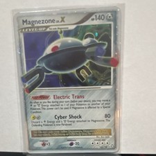 Pokémon TCG Magnezone LV.X Rare Holo 142/146 Legends Awakened Level Up 140HP on eBay