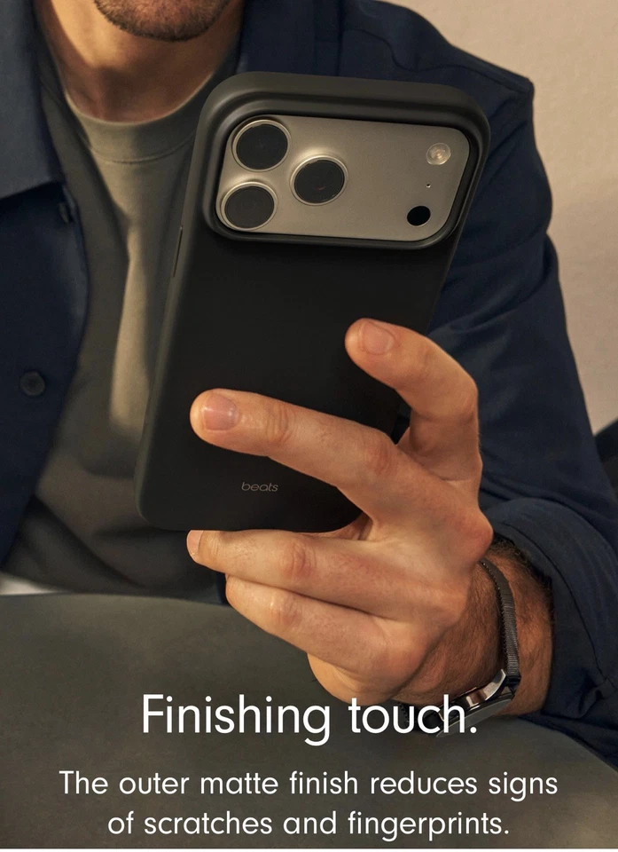 Beats iPhone 17 Pro Case with MagSafe and Camera Control, Limestone New & Sealed - Image 4 of 4