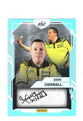 PDC World Championship 2026 AU-12 Dave Chisnall Platinum Auto # 2/5 !!!*SSP*