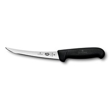 Victorinox Swiss Army Cutlery Fibrox Pro Boning Knife, Flexible Blade 6-Inch...