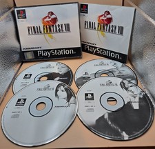 Final Fantasy VIII 8 - Sony Playstation One PS1 - Boxed with Manual