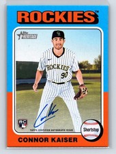 2024 Topps Heritage High Number Connor Kaiser Real One Auto