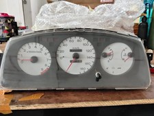 Used 92-95 Honda Civic Jdm Eg9 Sir Gauge Cluster. White Manual Mt