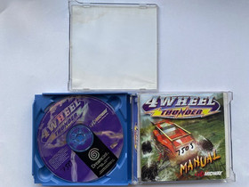 SEGA DREAMCAST 4 WHEEL THUNDER GAME COMPLETE TESTED AND WORKING