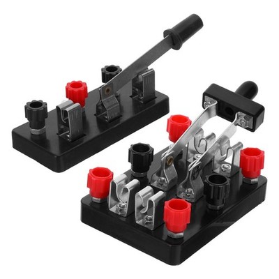 2 Pcs Circuit Switch Set Physics Experiment Double Throw Electronics Tools