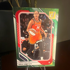 2026 Panini Donruss WNBA Green Shimmer Bria Hartley Connecticut Sun #15