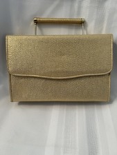 Vintage, Mid Century Ande', shimmering gold women's purse, excellent condition