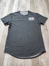 Bylt Peak Performance Training Gray Athletic Fit T-shirt Men's Large