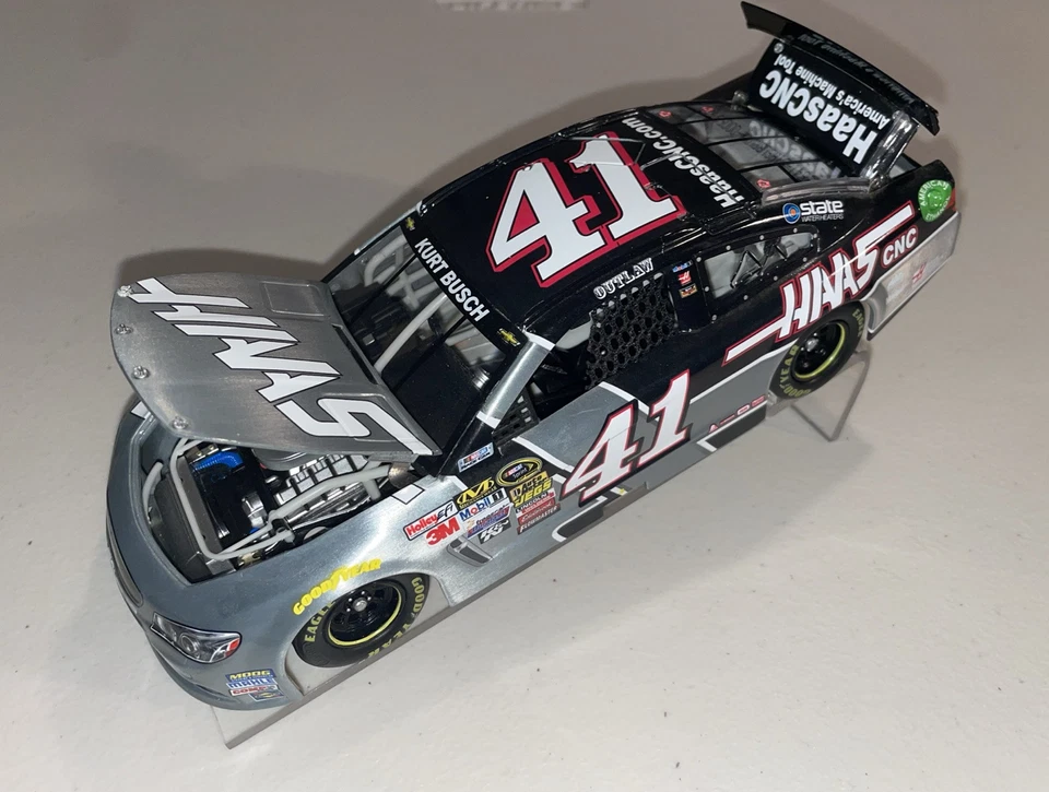 KURT BUSCH 2015 RAW HAAS DIN # 59 NASCAR DIECAST 1/24 ¡SIN CAJA RARO! Foto 4 de 4