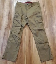 Wrangler Men's UPF 50 Straight Fit Stretch All Terrain Cargo Pants Size 34x29