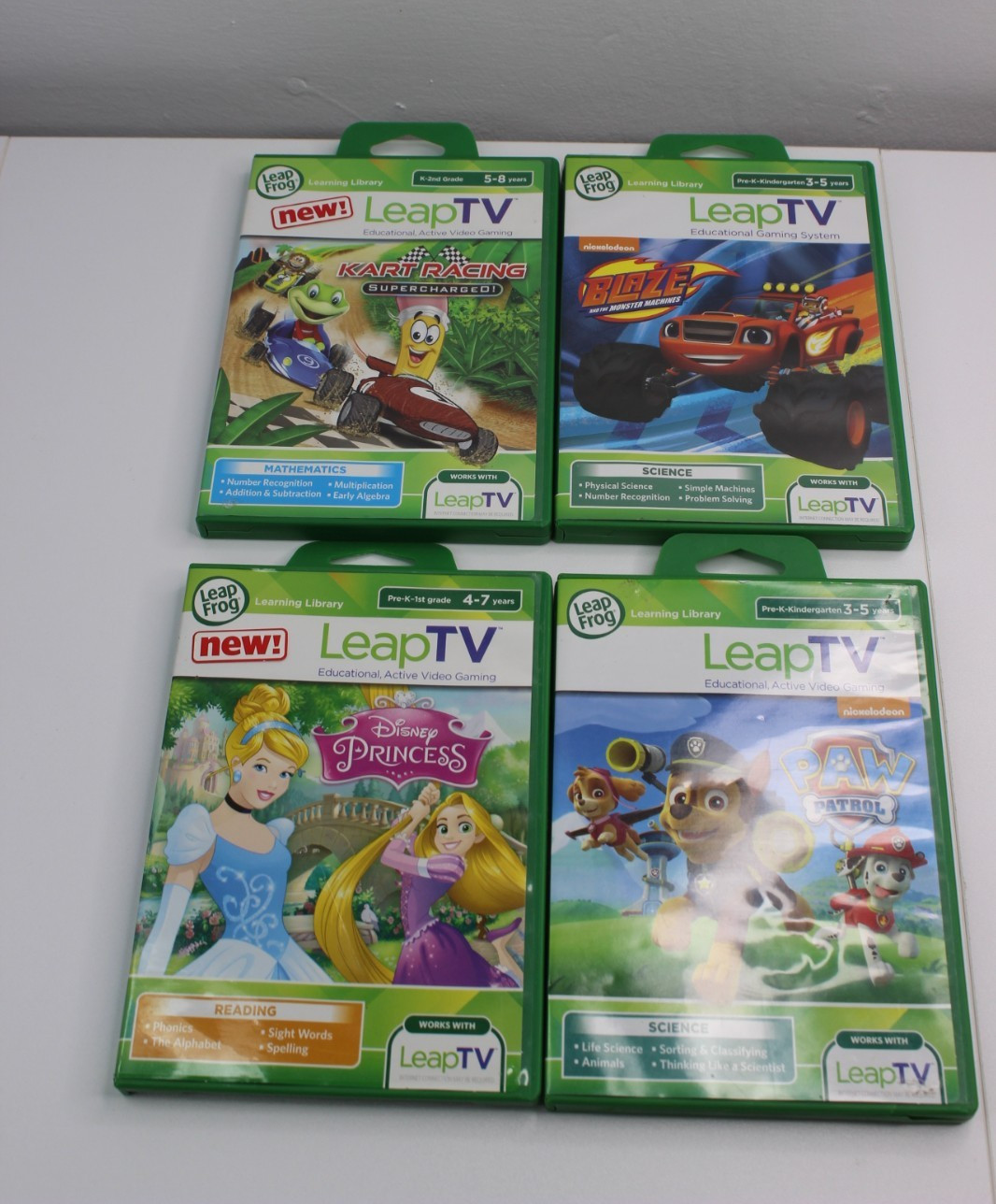 Frog Kart Racing Supercharged Leap TV 2014  blaze paw petrol disney  princess