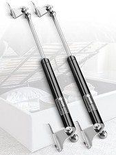 20 Inch Gas Struts 100Lb/445N Spring Shocks with L-Type Mounts for RV Bed