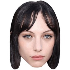 Devon Ross (Long Hair) Celebrity Mask, Flat Card Face, Fancy Dress Mask