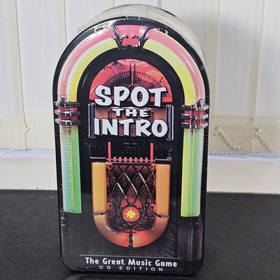 Spot The Intro Juke Box Edition. Die große Musik CD Edition Familien Brettspiel