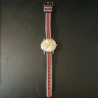 OMEGA Seamaster De Ville Men's Wristwatch Silver Dial Vintage NATO Strap