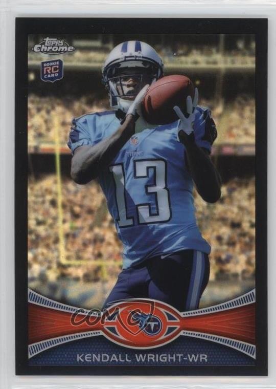 2012 Topps Chrome Black Refractor 165/299 Kendall Wright #212 Rookie RC 1u9