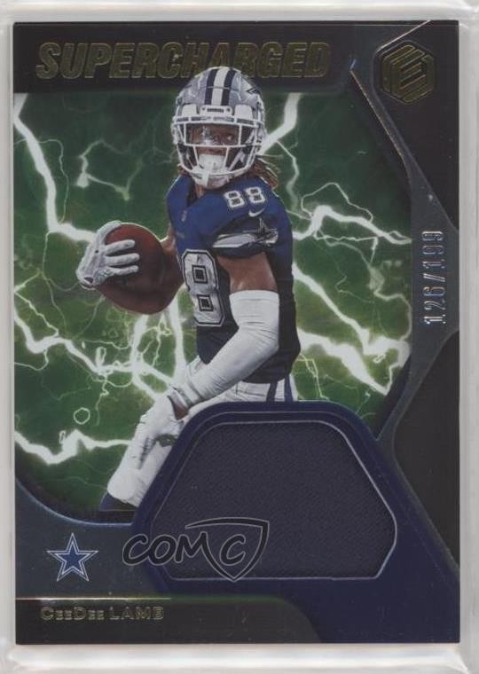 2020 Panini Elements Supercharged 126/199 CeeDee Lamb #SC-8 Rookie RC uk2