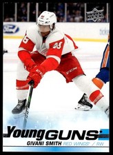 2019-20 UPPER DECK YOUNG GUNS Givani Smith /RC Detroit Red Wings #474