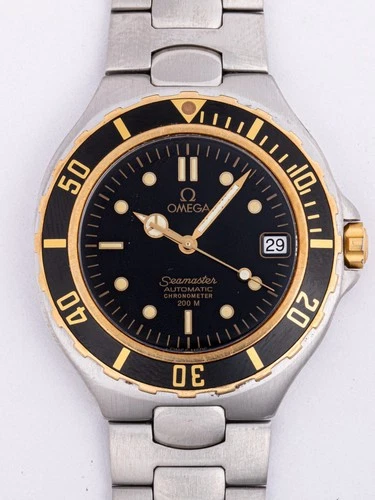 Vintage 1980's Omega Seamaster Automatic 200M PreBond Date w/Original Band!
