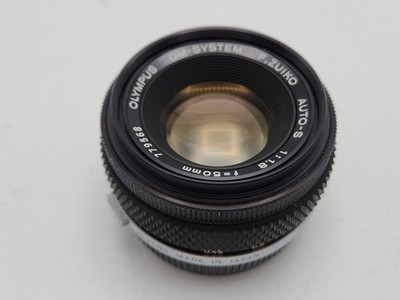 *Fungus* Olympus F.Zuiko Auto-S 50mm F1.8 Prime Lens for OM System SLR Cameras