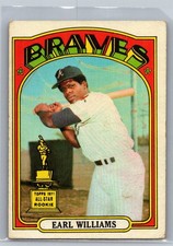 (G) Earl Williams 380 1972 Topps Atlanta Braves Card