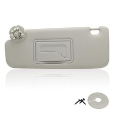 Left Driver Sun Visor Compatible with Chevy Cruze 2011-2019 Sun Left Gray