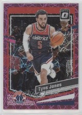 2023-24 Panini Donruss Optic Pink Velocity Prizm 53/79 Tyus Jones #182 01su