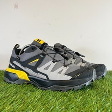 Salomon Hiking Shoes Size 8 Men's Grey X Ultra 360 Comfort Lace Up Walking
