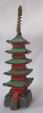 VINTAGE MINIATURE JAPANESE METAL BONSAI DIORAMA POGADA