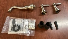 Moen TS42106BN Weymouth Brushed Nickel Wall Mount Bathroom Faucet Trim NEW B12