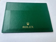 ROLEX CARD HOLDER GUARANTEE MANUAL BOOKLET GENUINE NEAR MINT 4119209.64