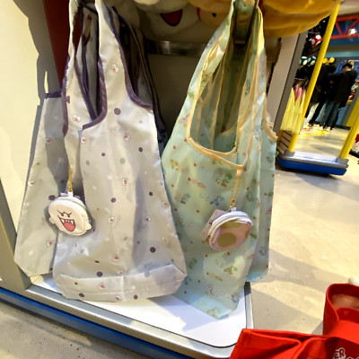 SUPER NINTENDO WORLD Boo Yoshi EcoBag Set with Pouch USJ Universal Studios Japan