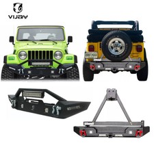 Mst For1997-2006 Jeep Wrangler Tj Steel Frontrear Bumper Wtire Carrierlight