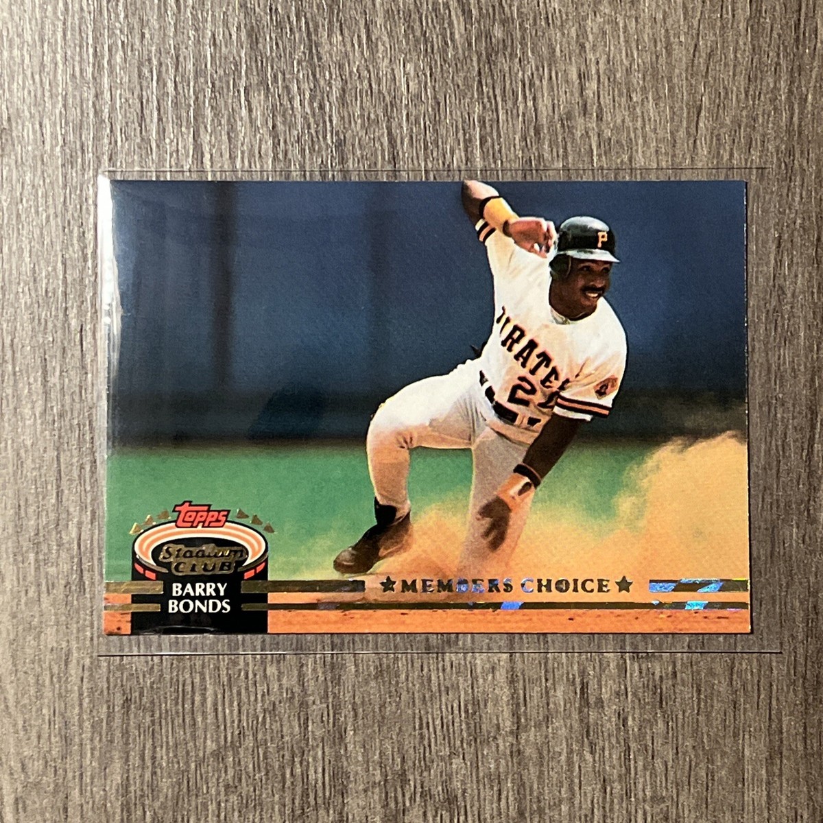 1992 Topps Stadium Club Members Choice Barry Bonds #604 Pittsburgh