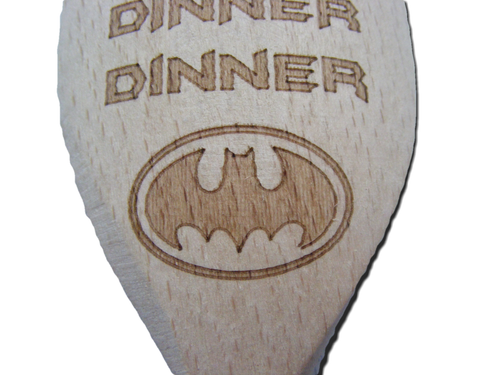 BATMAN JOKER GOLF ROLLING STONES STIRRER WOODEN BAKING LICK SPOON COOKING GIFT - Picture 14 of 34
