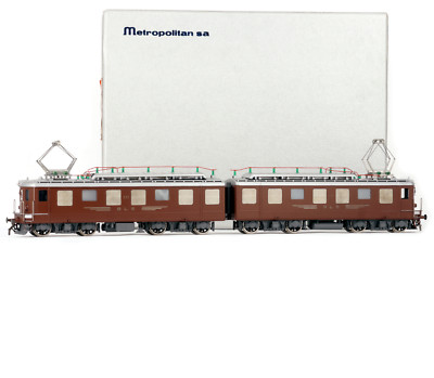Vintage METROPOLITAN SA 705 H0 HO BRASS BLS Ae 8/8 #272 Bern-Lötschberg-Simplon