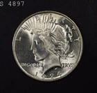 1924 Peace Silver Dollar "Gem BU" *Free S/H After 1st Item*