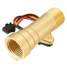 G1/2" Hall Effect Liquid Water Flow Sensor Switch Flowmeter DC 5V 1.25-30L/min