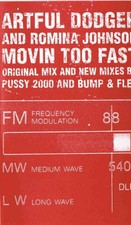 Artful Dodger - Movin Too Fast - Used Cassette - 88 - V5829z