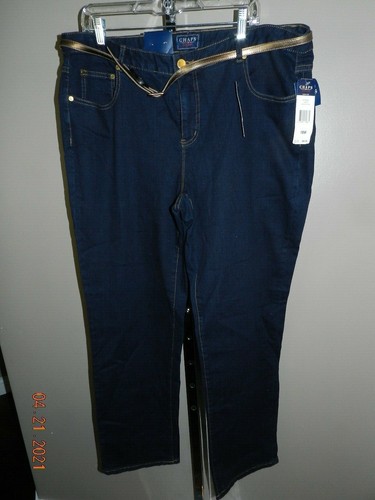 Chaps Denim Madden Straight Size 18W 